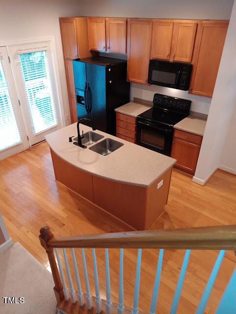 8014 Beech Tree Ridge Trail Raleigh, NC 27612 - Photo 7 of 26 Kitchen View from stairway to second flo