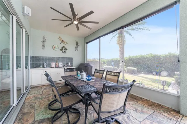 a view of a couches in patio