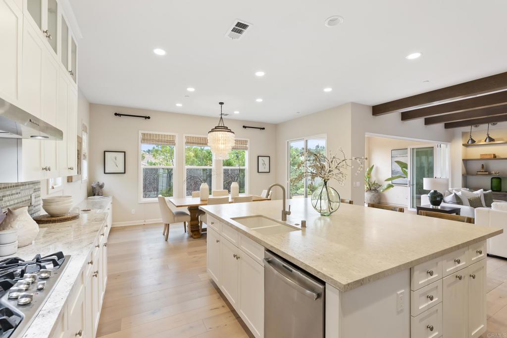1352 Baumgartner Way Escondido, CA 92026 - Photo 17 of 47 a kitchen with stainless steel appliances lots of counter top space