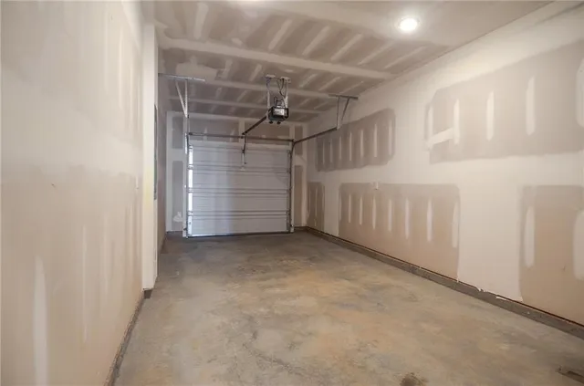 a view of a room with an empty space