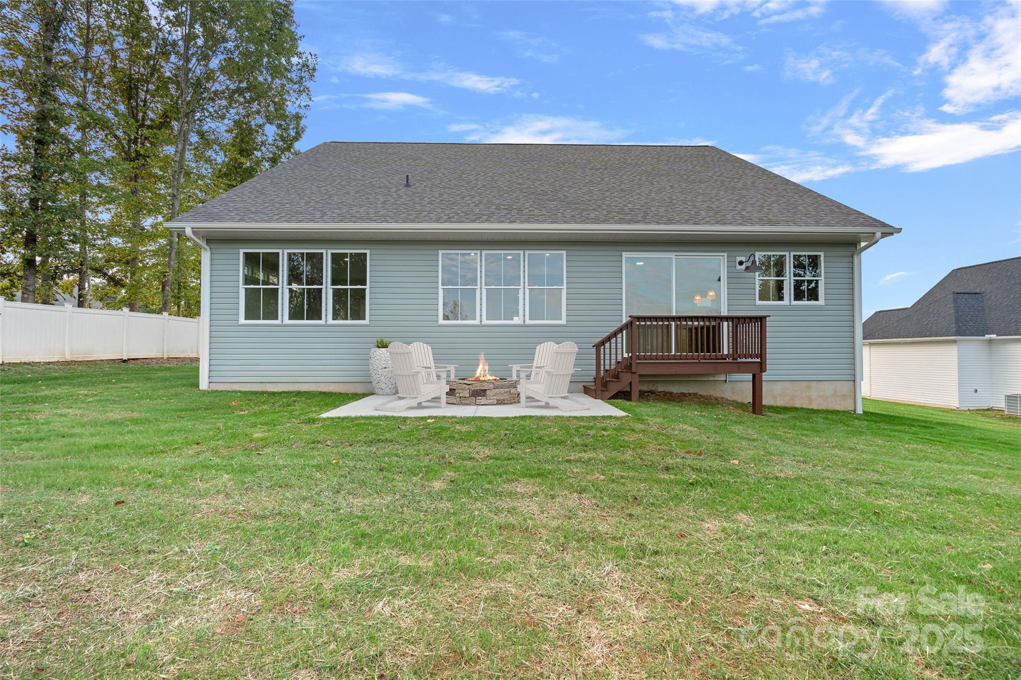 155 Rimrock Road Harmony, NC 28634 - Photo 31 of 39 a front view of house with yard and green space