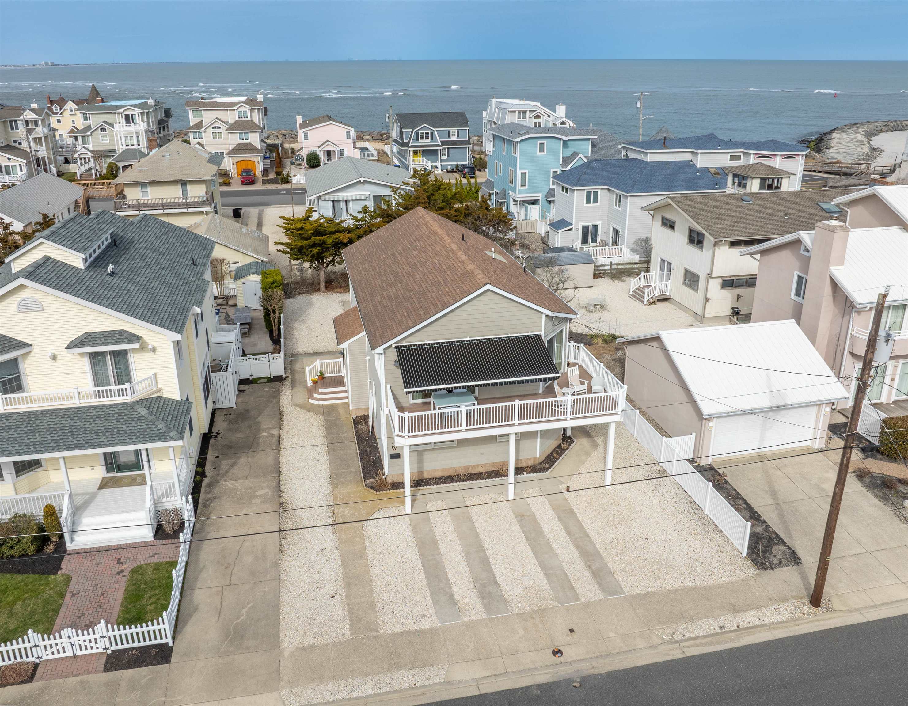 25 9th Street Avalon, NJ 08202 - Photo 30 of 32 an aerial view of a house with a ocean view