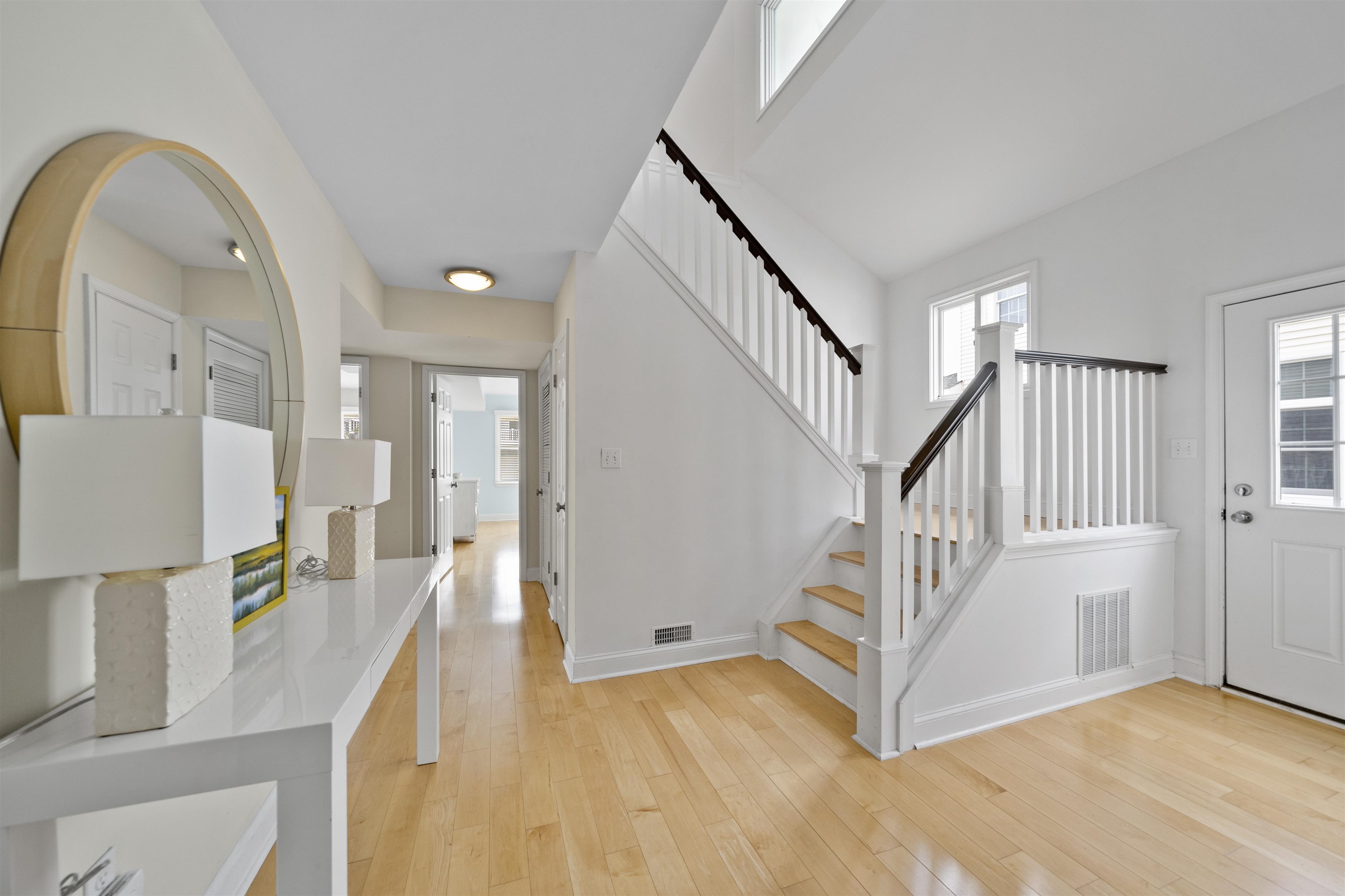 25 9th Street Avalon, NJ 08202 - Photo 3 of 32 a view of entryway and hall with wooden floor