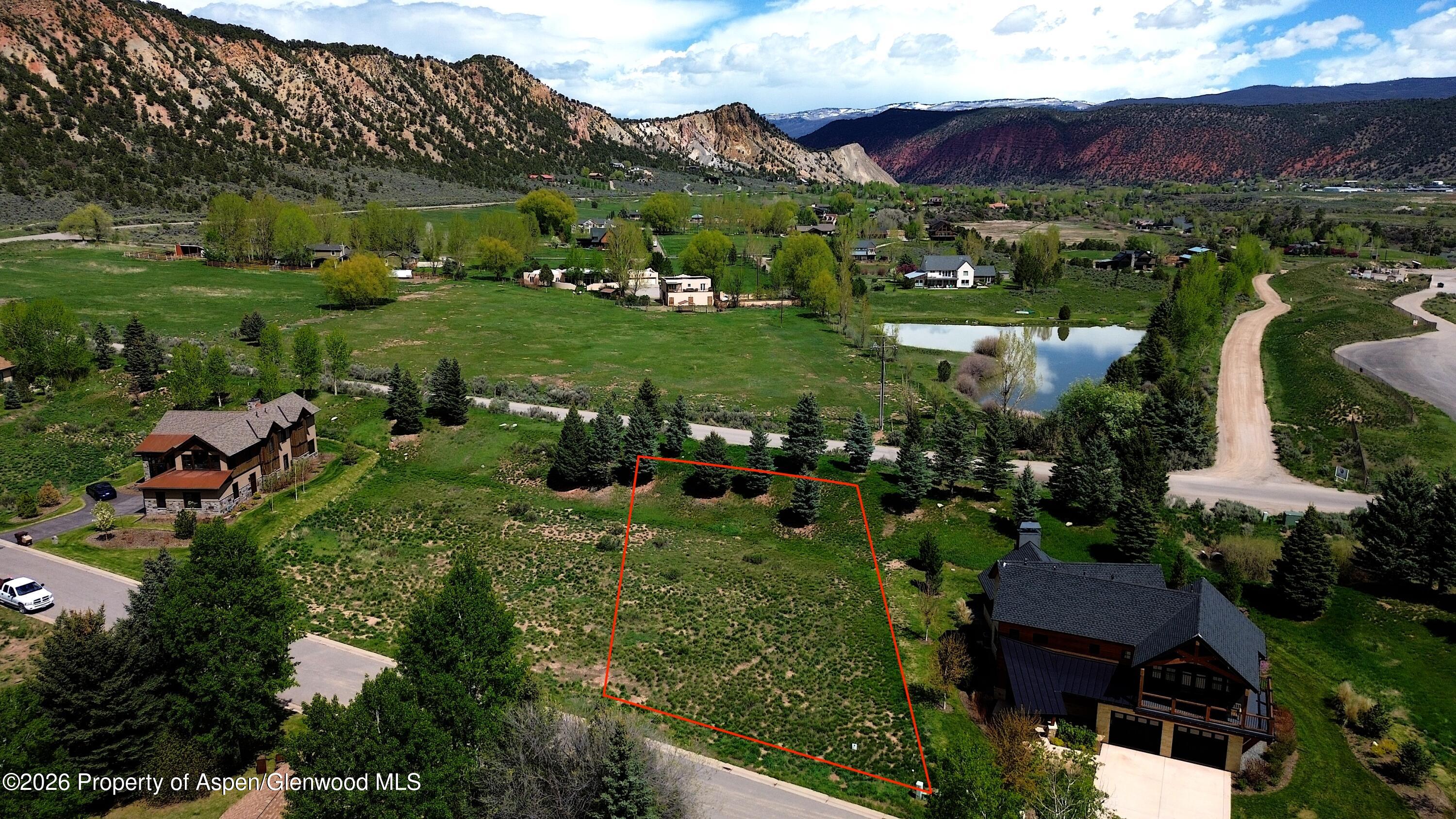 510 Saddleback Road Carbondale, CO 81623 - Photo 2 of 4 Drone NORTH