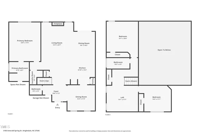 a view of a house with potted plants