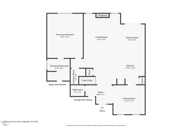 $435,000 | 5105 Emerald Spring Drive, Knightdale, NC 27545
