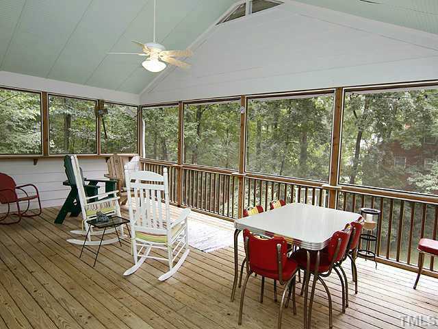 3105 Churchill Road Raleigh, NC 27607 - Photo 5 of 16 a view of a dining room with furniture window and wooden floor