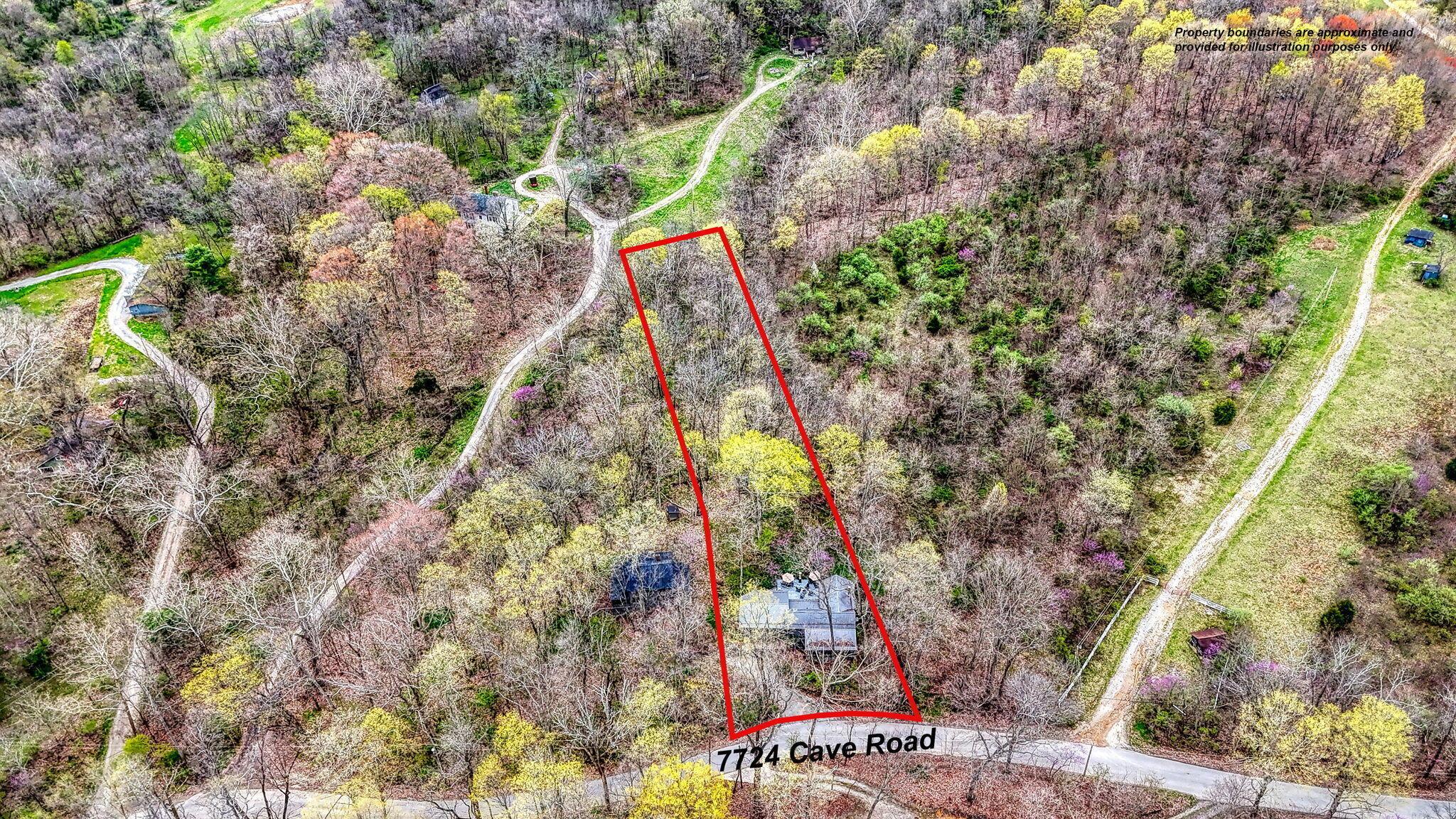 7724 Cave Road Bainbridge, OH 45612 - Photo 50 of 52 7724 Cave Road Property Outline 1