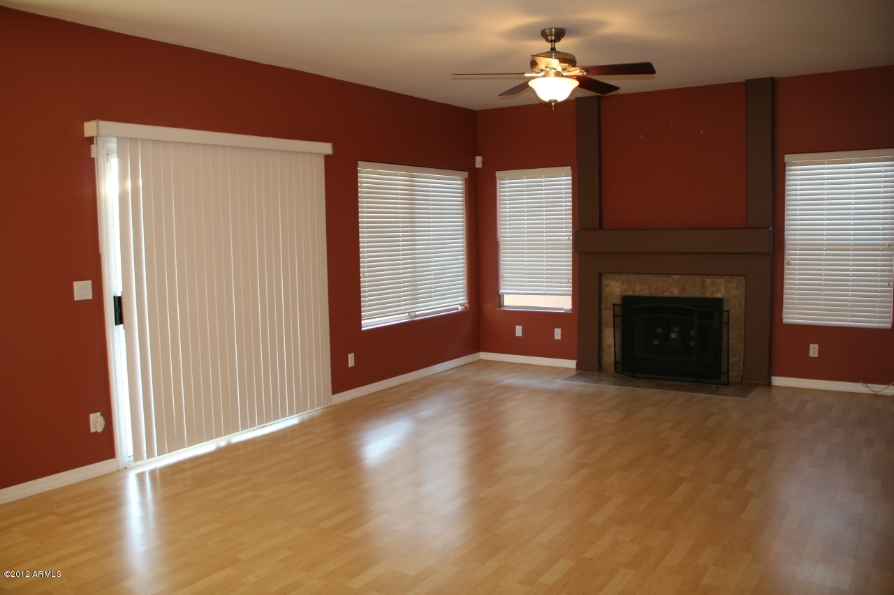 1229 East Redfield Road Phoenix, AZ 85022 - Photo 6 of 25 1229 E Redfield-family room & fireplace