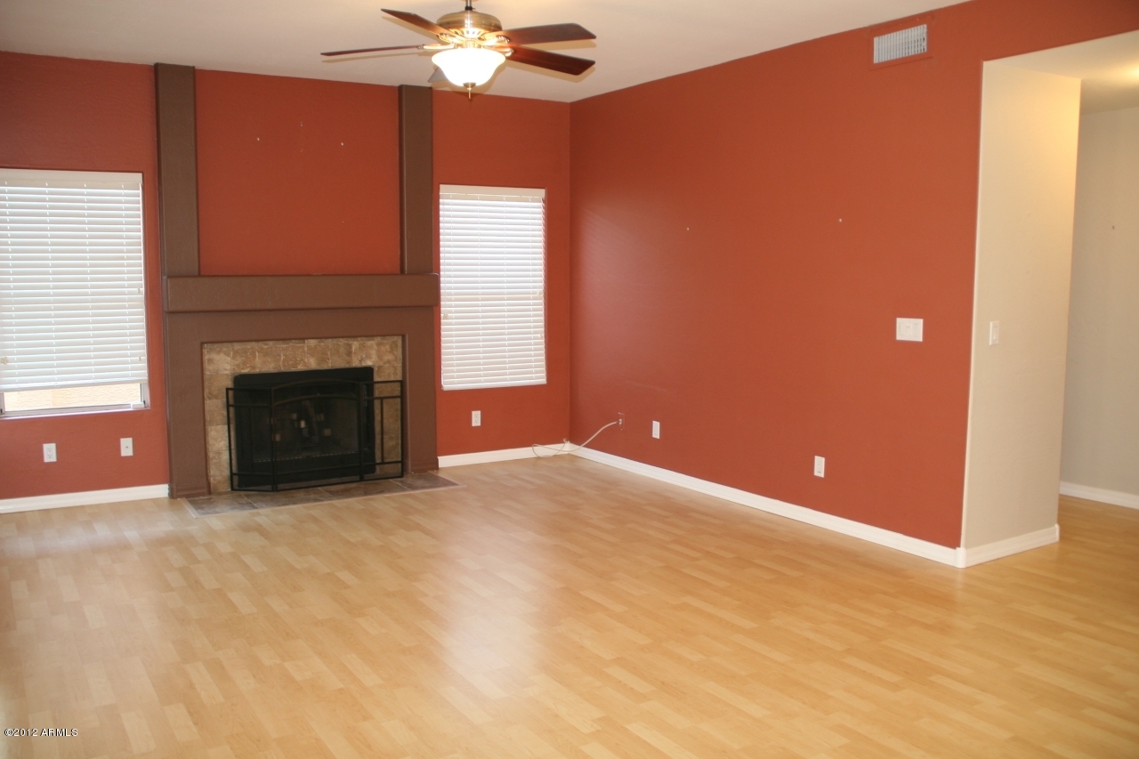 1229 East Redfield Road Phoenix, AZ 85022 - Photo 7 of 25 1229 E Redfield-family room & fireplace