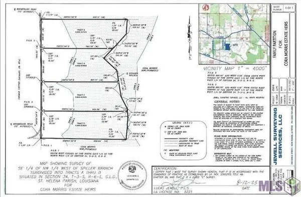 $77,000 | Tract B Boomerang Road, Amite, LA 70422