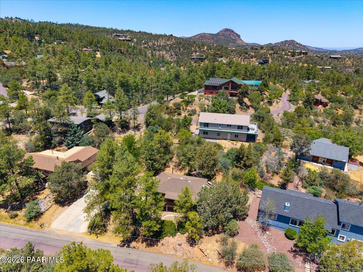 2182 West Mountain Laurel Road Prescott, AZ 86303 - Photo 20 of 25 Aerial Front View