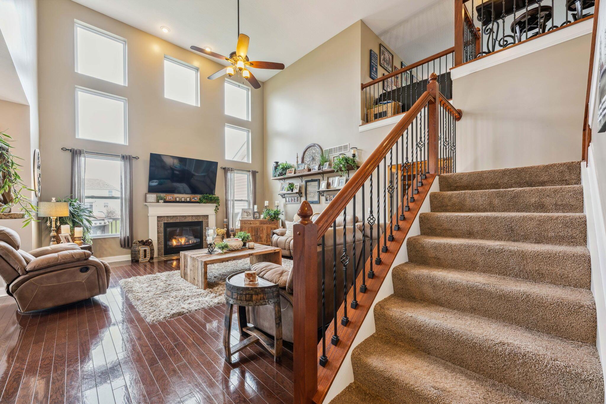 202 Bluegrass Way Ostrander, OH 43061 - Photo 42 of 72 going upstairs