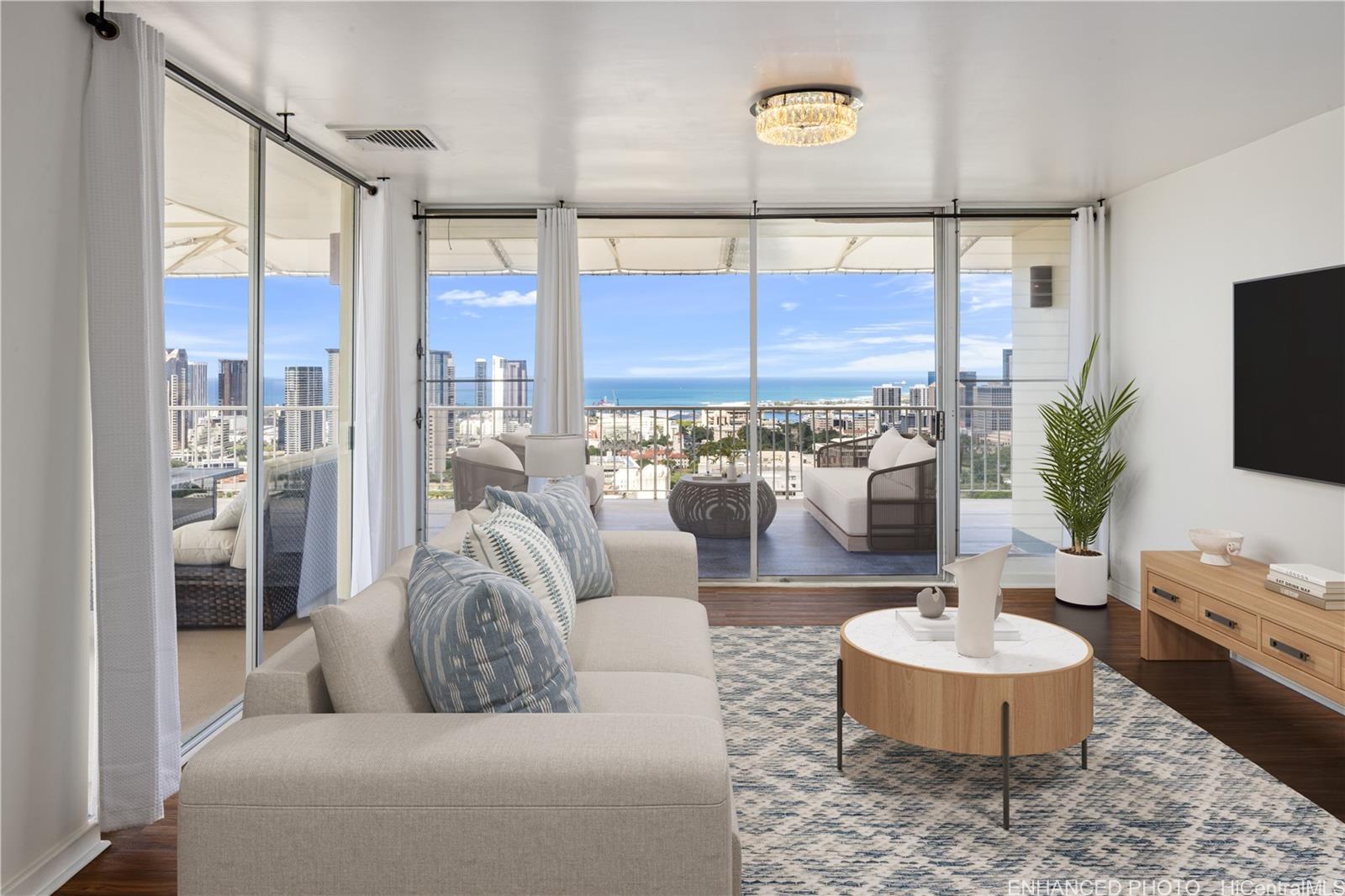 666 Prospect Street, Unit PH B Honolulu, HI 96813 - Photo 5 of 25 Enhanced