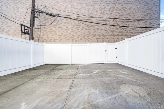 a view of a house with a large window