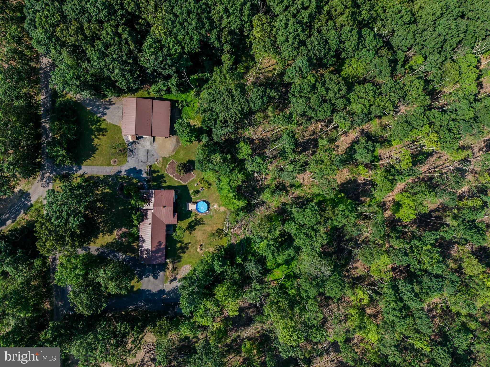 21429 Buck Trail Shade Gap, PA 17255 - Photo 36 of 42 an aerial view of a house with a yard