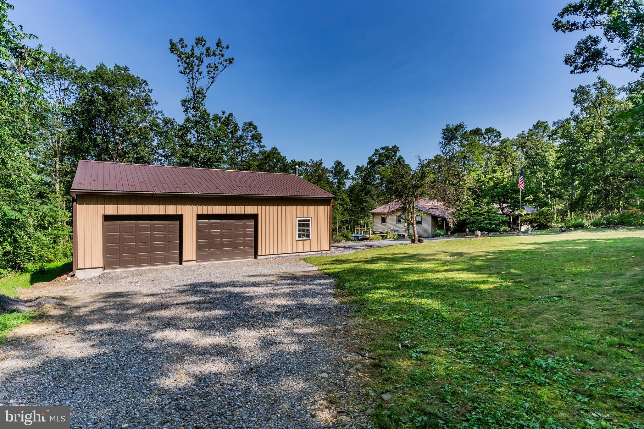 21429 Buck Trail Shade Gap, PA 17255 - Photo 4 of 42 a front view of a house with garden
