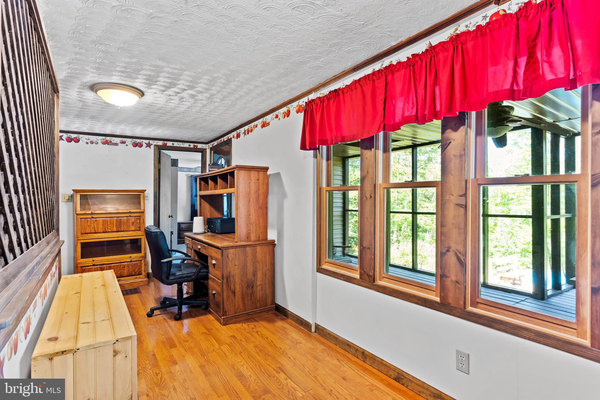 21429 Buck Trail Shade Gap, PA 17255 - Photo 10 of 42 a view of a workspace with furniture and a window