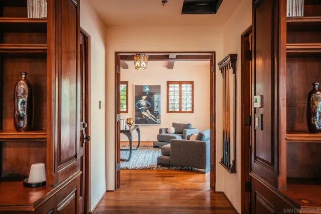 a kitchen with a sink stove and refrigerator