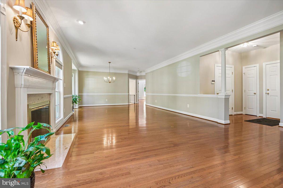 2673 Legends Way Ellicott City, MD 21042 - Photo 5 of 36 Open living room and dining room 9" ceilings