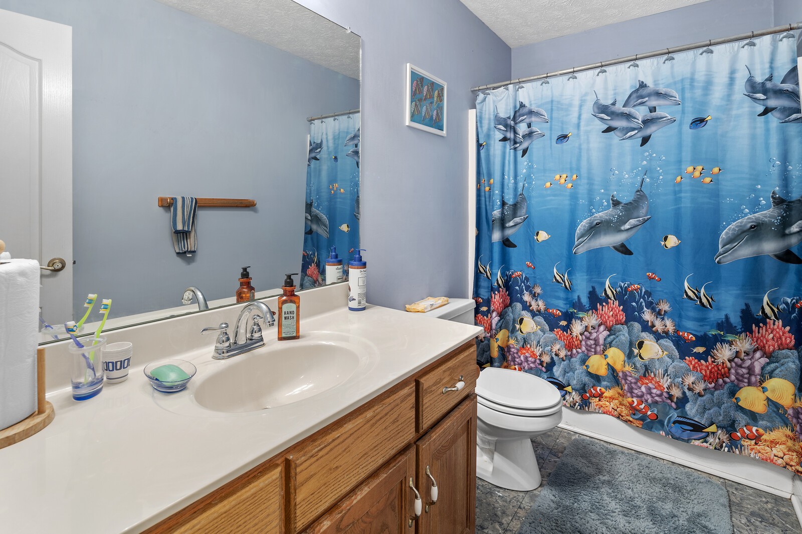 8035 Cedar Grove Road Cross Plains, TN 37049 - Photo 11 of 40 a bathroom with a sink mirror vanity and toilet