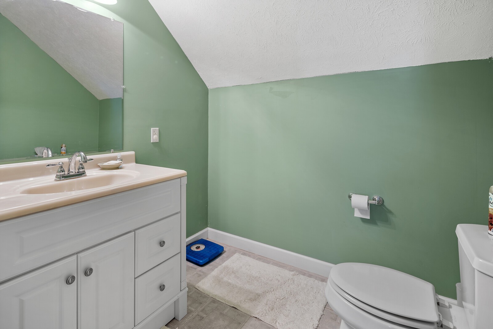 8035 Cedar Grove Road Cross Plains, TN 37049 - Photo 25 of 40 a bathroom with a sink a toilet and mirror