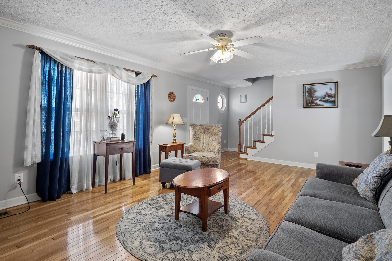 8035 Cedar Grove Road Cross Plains, TN 37049 - Photo 9 of 40 a living room with furniture and a wooden floor