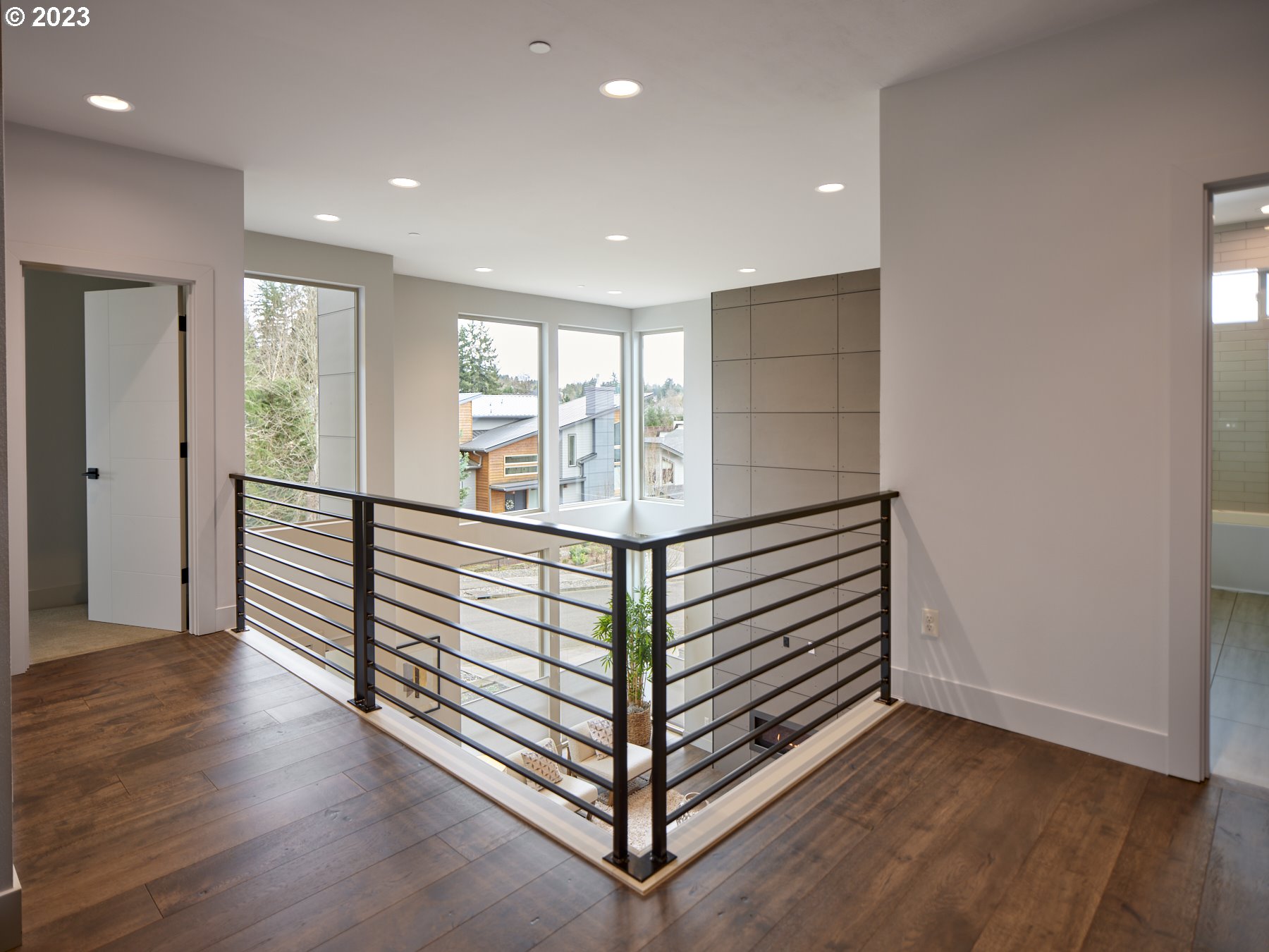 4633 North Adams Street Camas, WA 98607 - Photo 25 of 40 a view of a hallway with stairs