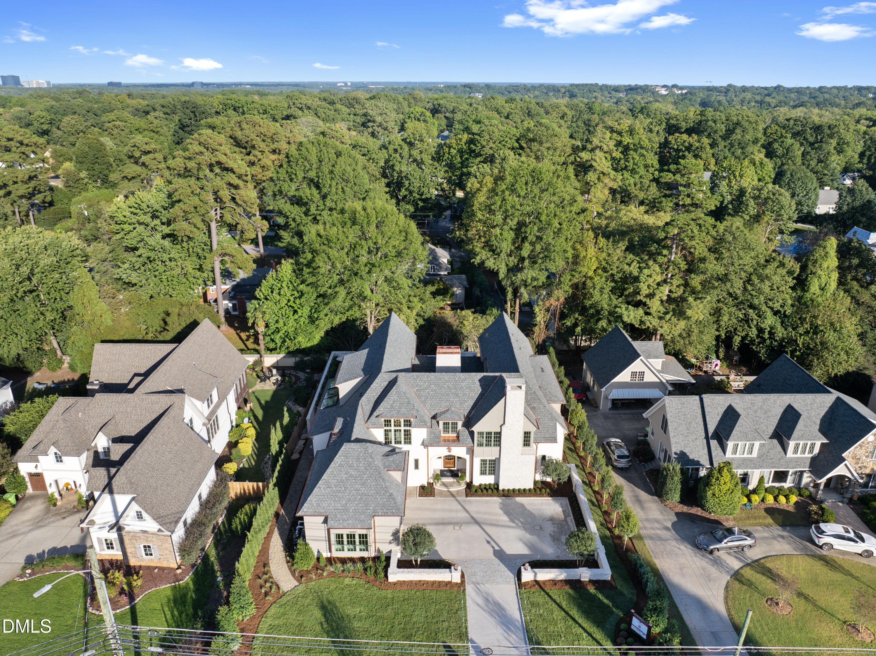 2128 Ridge Road Raleigh, NC 27607 - Photo 12 of 100 an aerial view of a house with a garden