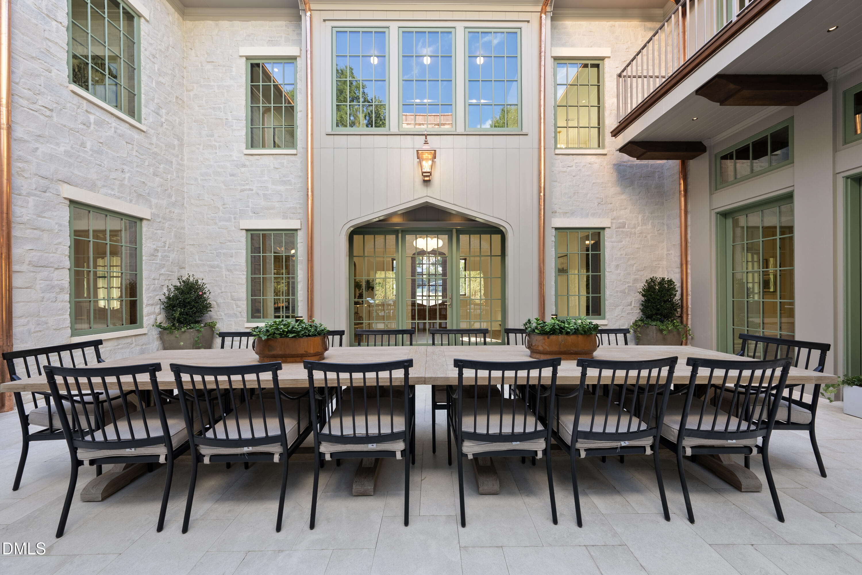 2128 Ridge Road Raleigh, NC 27607 - Photo 47 of 100 a view of a patio with a table and chairs