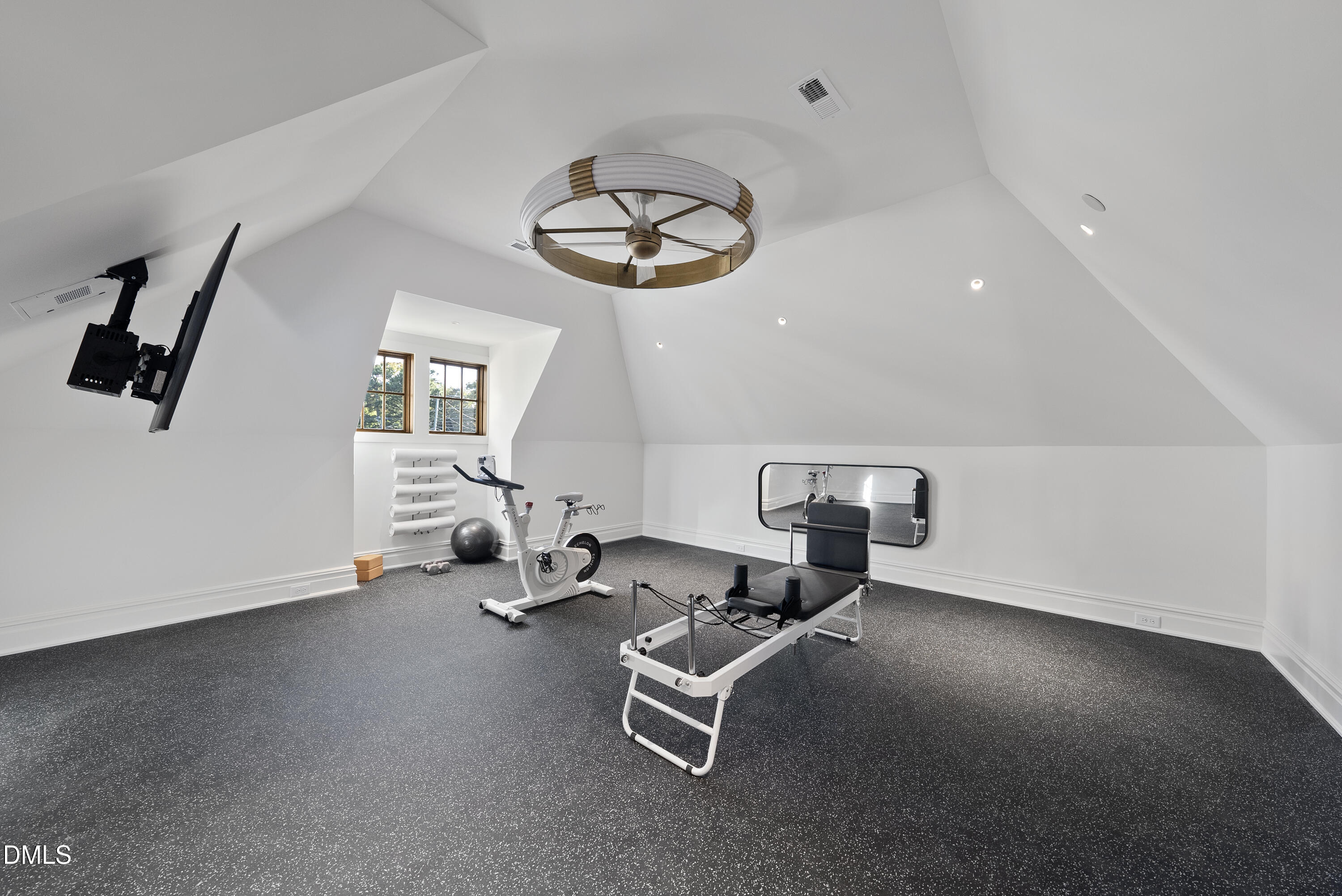 2128 Ridge Road Raleigh, NC 27607 - Photo 89 of 100 a room with gym equipment