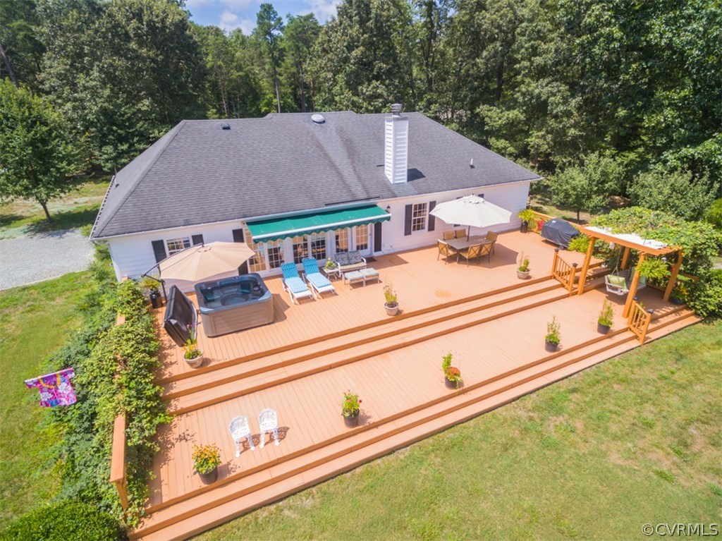 4829 Wakema Road West Point, VA 23181 - Photo 36 of 36 an aerial view of a house