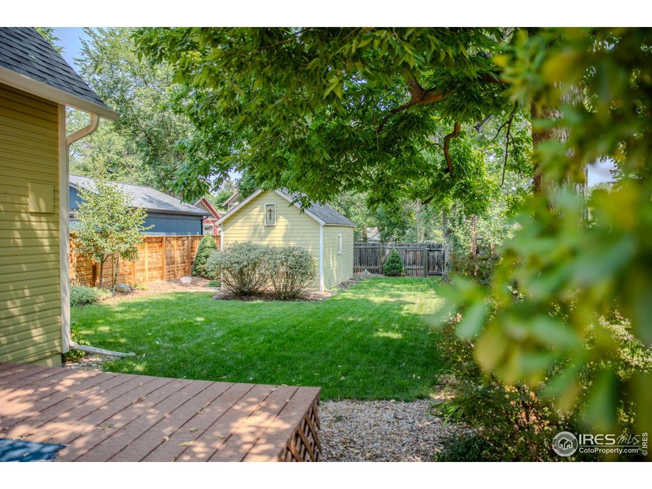 816 Maple Street Fort Collins, CO 80521 - Photo 29 of 36 Mature yard with grassy area for entertaining