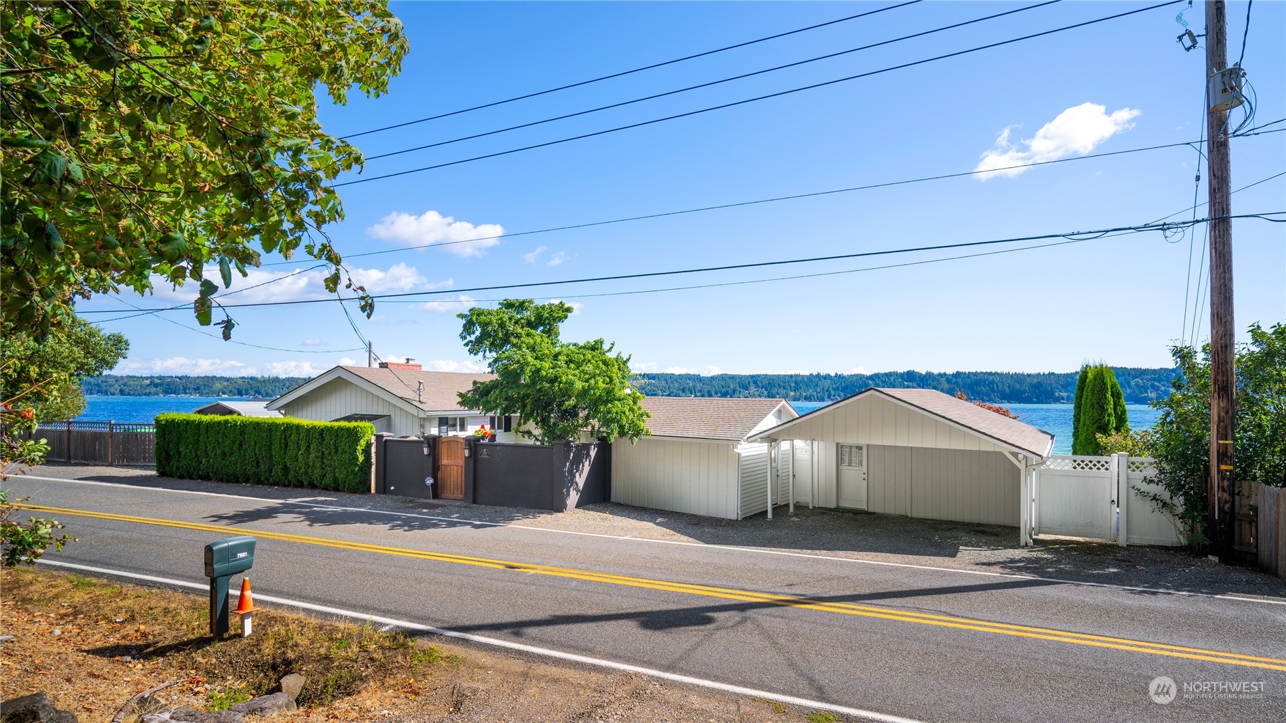 7681 Northeast North Shore Road Belfair, WA 98528 - Photo 35 of 40 a view of a terrace