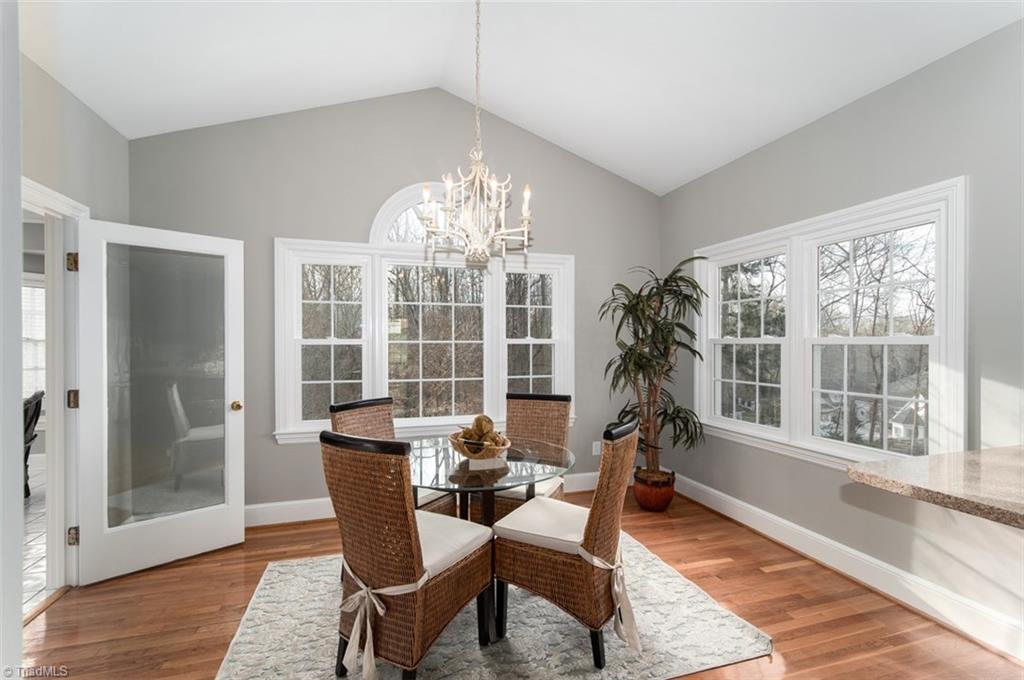 1607 Heathcliff Road High Point, NC 27262 - Photo 14 of 30 THIS ROOM! Simply stunning with freshly painted walls, gorgeous wooded views, and LOTS of LIGHT!