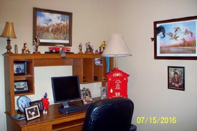 216 Foxrun Springfield, TN 37172 - Photo 17 of 21 a bedroom with furniture and a painting on the wall
