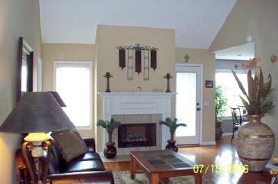 216 Foxrun Springfield, TN 37172 - Photo 5 of 21 a living room with furniture and a fireplace