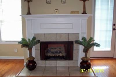 216 Foxrun Springfield, TN 37172 - Photo 7 of 21 a living room with furniture and a fireplace