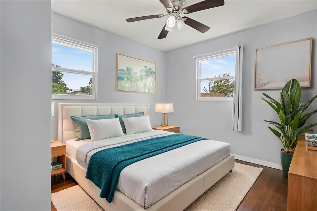 355 South Oak Avenue Frostproof, FL 33843 - Photo 25 of 35 a bedroom with bed and a window