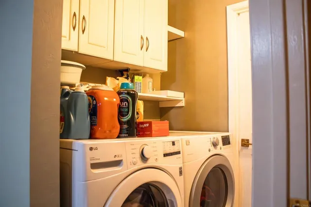 a house view with a outdoor space