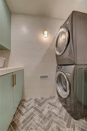 a view of swimming pool with outdoor seating and city view