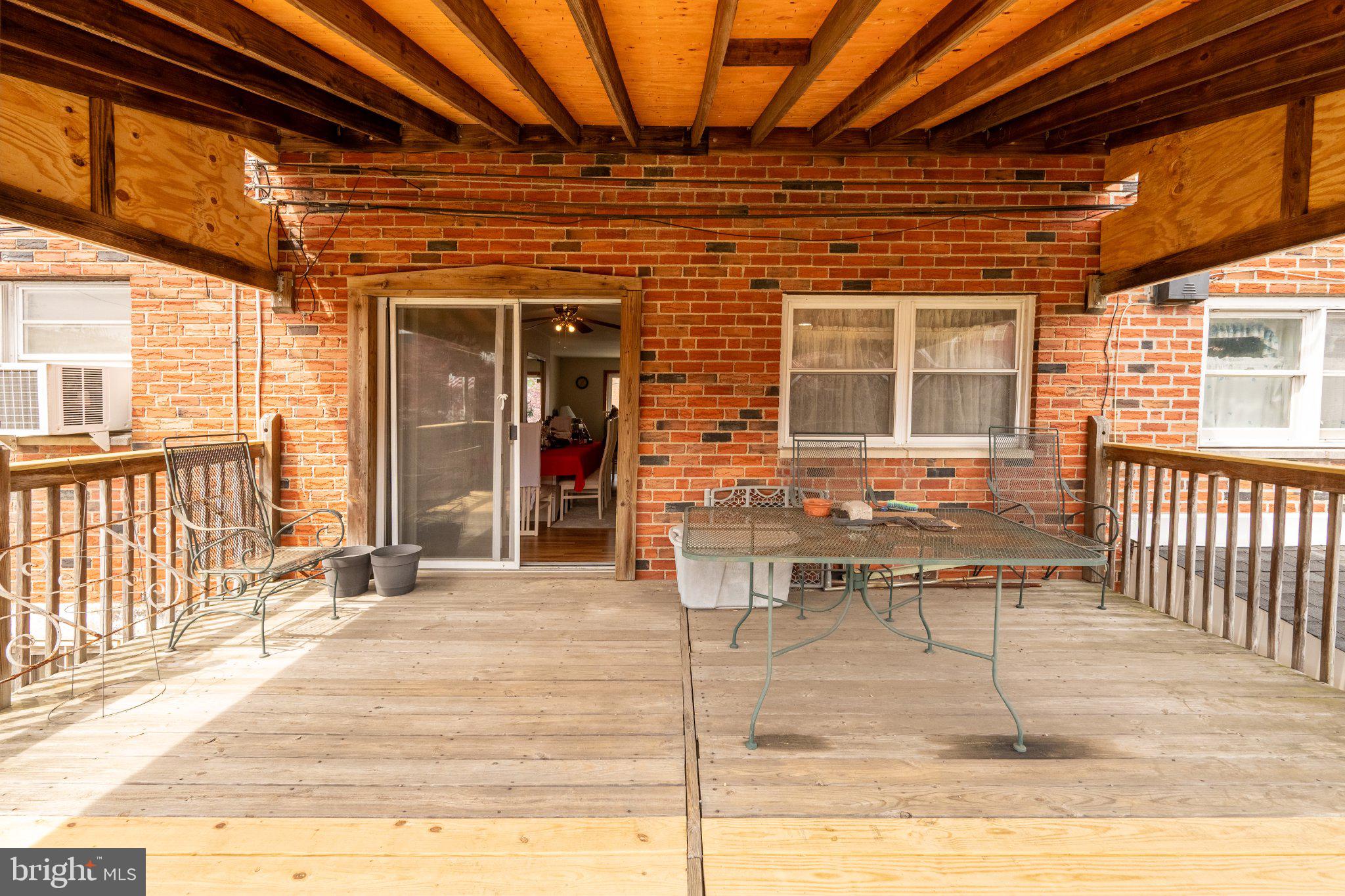 12307 Dunks Ferry Road Philadelphia, PA 19154 - Photo 14 of 31 Spacious deck with rustic charm.