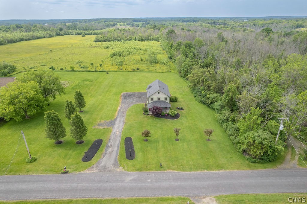 321 West Lake Road Oswego, NY 13126 - Photo 39 of 49 Birdseye view of home with matured trees, landscap