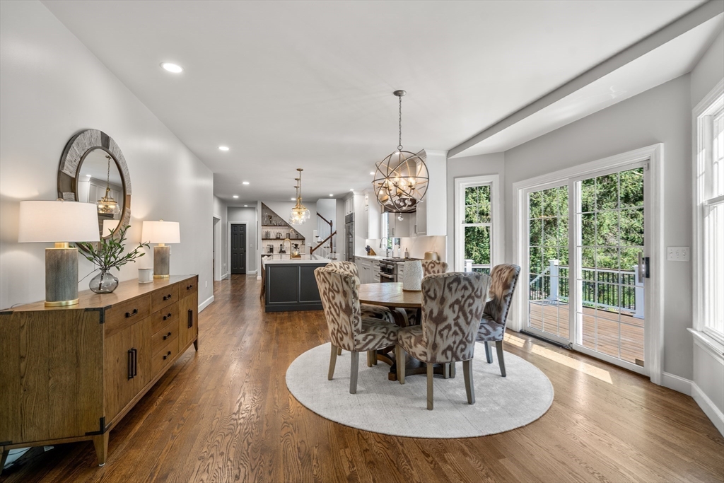 9 MacIntyre Drive North Reading, MA 01864 - Photo 14 of 41 a view of a dining room with furniture window and outside view