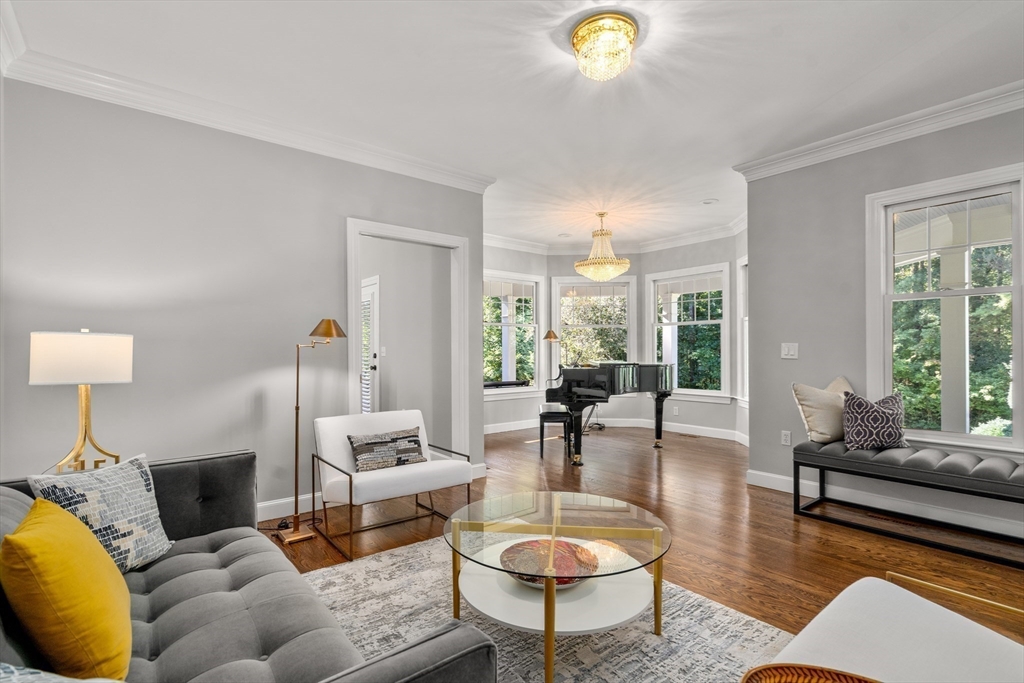 9 MacIntyre Drive North Reading, MA 01864 - Photo 5 of 41 a living room with furniture and a large window