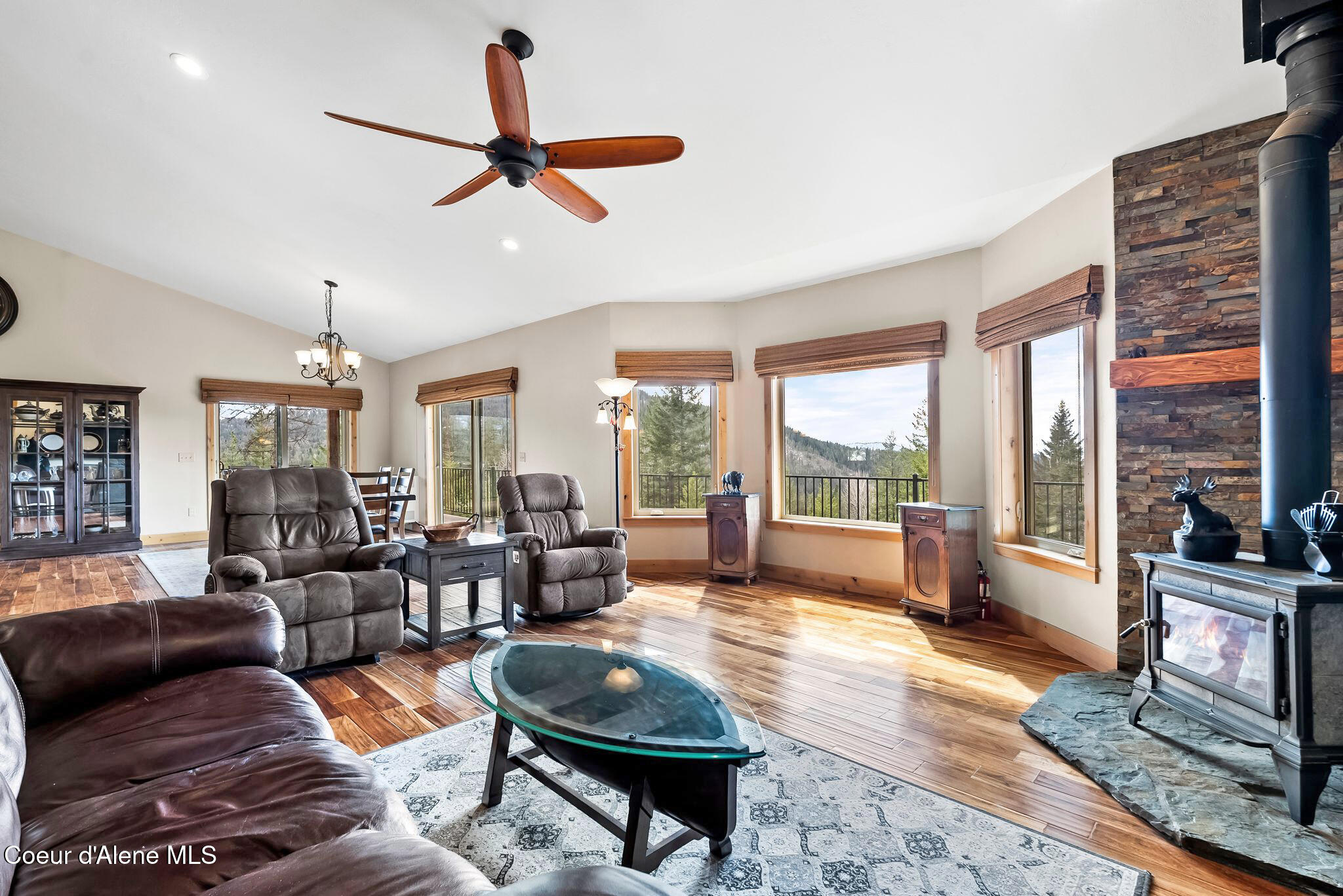 422 Lightning Peak Road Sandpoint, ID 83864 - Photo 20 of 92 Stunning views throughout house