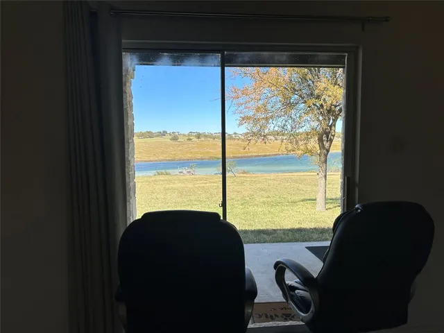 a view of a ocean from a windows