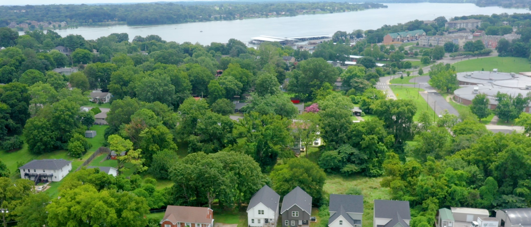 1805 Golf Club Road Old Hickory, TN 37138 - Photo 25 of 26 a view of a lake view with houses in back