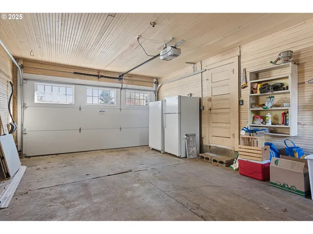 a view of storage and utility room