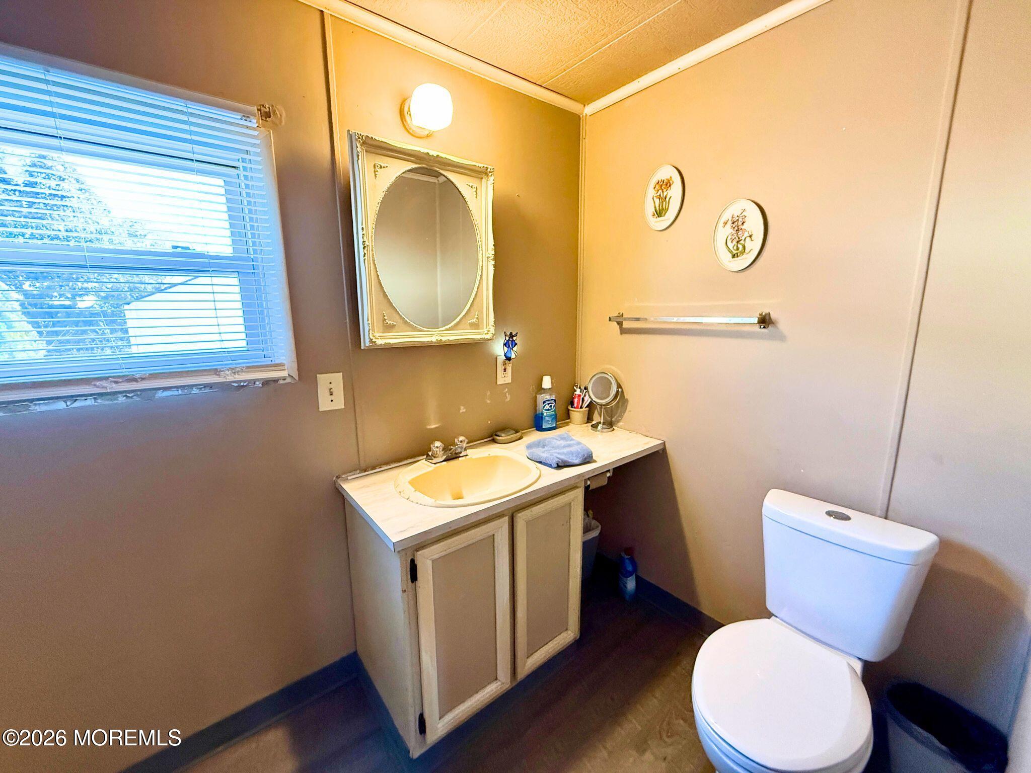 33 Judith Way Jackson, NJ 08527 - Photo 20 of 28 a bathroom with a toilet sink and mirror